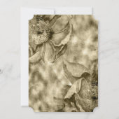  Antiek vergulde bruiloft Kaart (Achterkant)