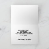 ANTIEK VERJAARDAG KAART (Binnen)