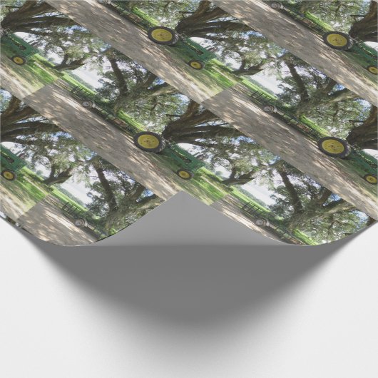 Antiek verpakkingspapier voor trekkers cadeaupapier (Hoek)