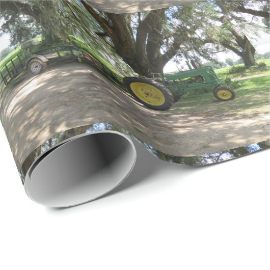 Antiek verpakkingspapier voor trekkers cadeaupapier (Rol Hoek)