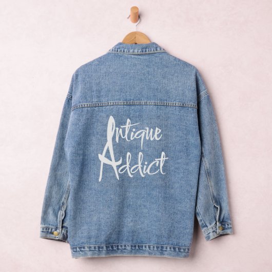 ANTIEK VERSLAAFDE DENIM JACKET (Hangar)