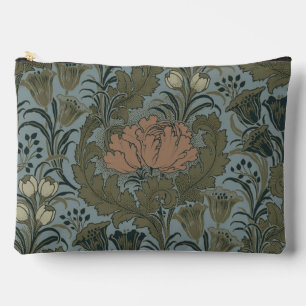 Antiek Victoriaans Bloemmotief Salie Terracotta Etui