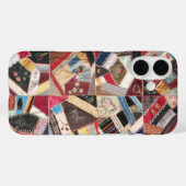 Antiek, Victoriaans-Era, Crazy Quilt Case-Mate iPhone Case (Achterkant (horizontaal))