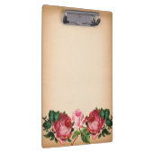 Antiek Victoriaans Floral Stylist Business Klembord (Rechts)
