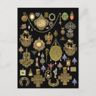 Antiek Victoriaans, nouveau- en deco-juwelen Briefkaart