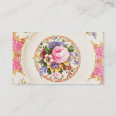 Antiek Victoriaans Visitekaartje met hoge kwalitei (Achterkant)