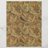 Antiek Victoriaans Warm Autumn Leaves Wedding (Achterkant)