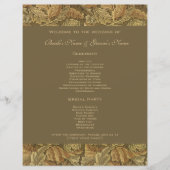 Antiek Victoriaans Warm Autumn Leaves Wedding (Voorkant)