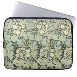 Antiek Victoriaans William Morris Garden Flowers Laptop Sleeve