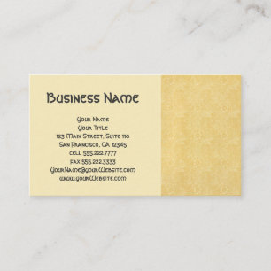 Antiek Victoriaans William Morris Garden Flowers Visitekaartje