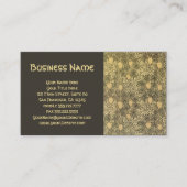 Antiek Victoriaans William Morris Grape Vine Leave Visitekaartje (Voorkant)