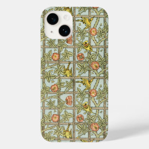 Antiek Victoriaans William Morris Tralie Bloemen Case-Mate iPhone Case
