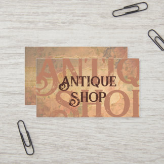 Antiek Vintage oude Rozen Visitekaartje