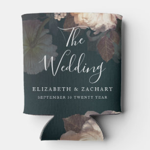 Antiek Vintage romantische bloemenbruiloft Blikjeskoeler