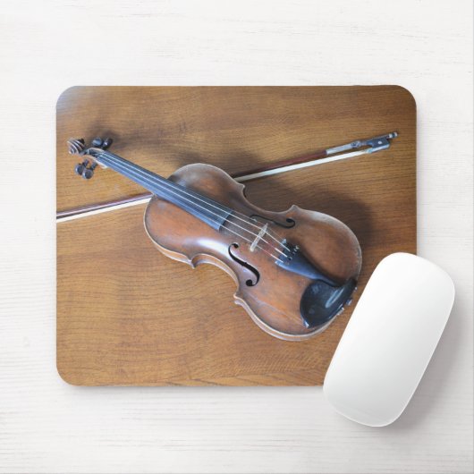 Antiek Violin Muismat (Met muis)