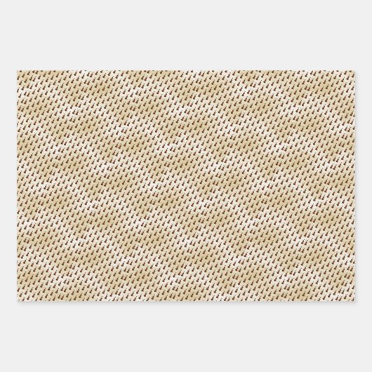 Antiek Violin Musical Instrument Pattern Inpakpapier Vel (Voorkant 3)