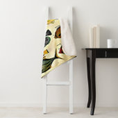 antiek visdruk sherpa deken (In situ)