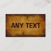 Antiek Visitekaartje (Voorkant)