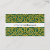 antiek visitekaartje (Achterkant)