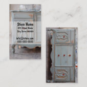  Antiek Visitekaartje (Voorkant / Achterkant)