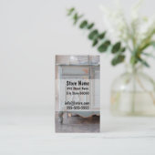  Antiek Visitekaartje (Staand voorkant)