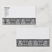 Antiek Visitekaartje 1 (Voorkant / Achterkant)