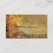  Antiek Visitekaartje Dealer (Achterkant)