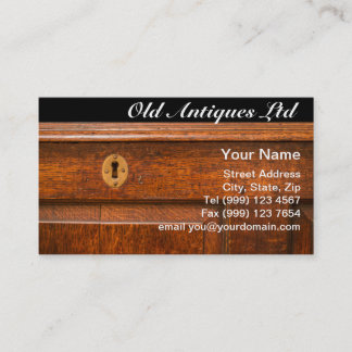 Antiek Visitekaartje voor meubelen