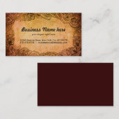 Antiek Visitekaartjes (Voorkant / Achterkant)