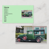 Antiek Visitekaartjes (Voorkant / Achterkant)