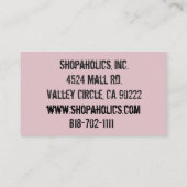 Antiek Visitekaartjes van het -Oostenrijkse land (Achterkant)