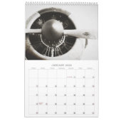 Antiek vleugelvliegtuigen 12-maandelijkse kalender (Jan 2026)