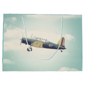 Antiek Vliegtuig Groot Cadeauzakje (Achterkant)