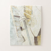 Antiek vliegtuig legpuzzel (Verticaal)