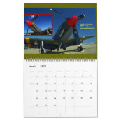 Antiek Vliegtuig motoren in grote vlucht 2015 Kalender (Mar 2026)