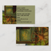 ANTIEK VNTG-TRACTOR-HERSTEL ~ VISITEKAARTJES! VISITEKAARTJE (Voorkant / Achterkant)