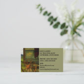 ANTIEK VNTG-TRACTOR-HERSTEL ~ VISITEKAARTJES! VISITEKAARTJE (Staand voorkant)