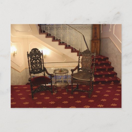 Antiek voorzitters briefkaart (Voorkant)