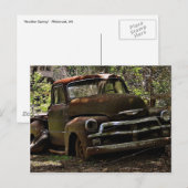 Antiek vrachtwagen briefkaart (Voorkant / Achterkant)