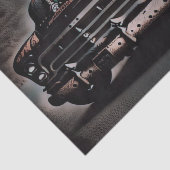 Antiek vrachtwagen - een tijdloze klassieke tissuepapier (Detail)