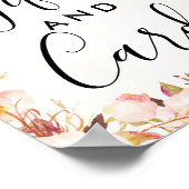 Antiek Vrijgezellenfeest Giften en kaarten Poster (Hoek)