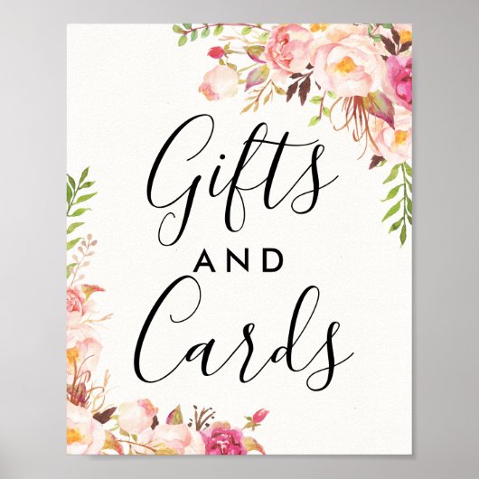 Antiek Vrijgezellenfeest Giften en kaarten Poster (Voorkant)