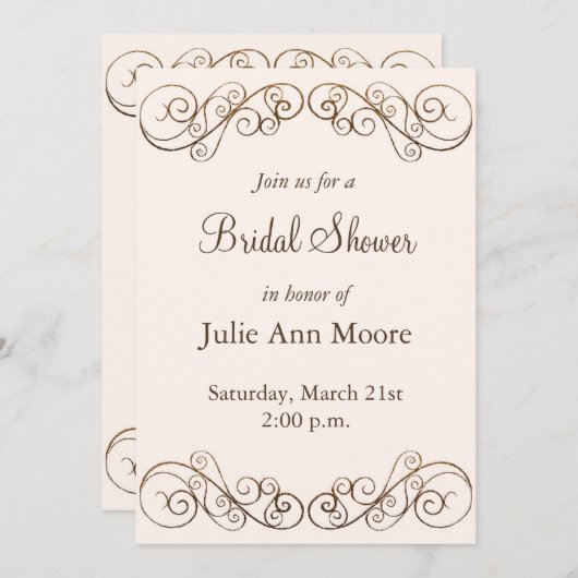 Antiek Vrijgezellenfeest Kaart (Voorkant / Achterkant)