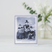  antiek vrouwen uit Welsh Oyster Briefkaart (Staand voorkant)