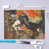  Antiek Vrouwenportret Decoupage Tissuepapier (Craft)