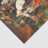  Antiek Vrouwenportret Decoupage Tissuepapier (Detail)