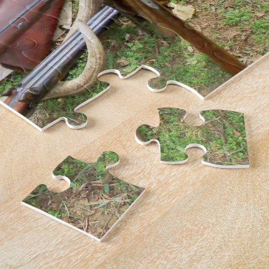 Antiek vuurwapens legpuzzel (Zijkant)