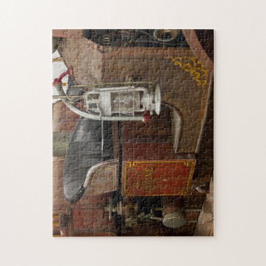 Antiek Vuurwerker Legpuzzel (Verticaal)