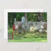 Antiek Wagon & Leveringen briefkaart-pas aan Briefkaart (Voorkant / Achterkant)