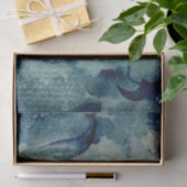 Antiek walvisweefselpapier met scheepvaartthema tissuepapier (Geschenk)